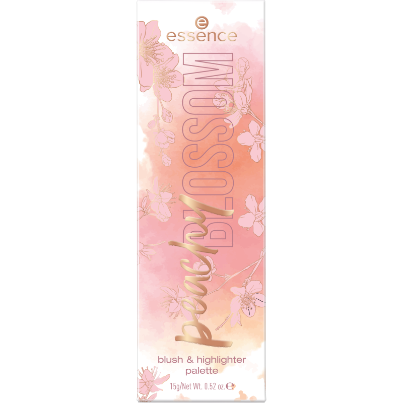 Peachy Blossom Blush And Highlighter Palette