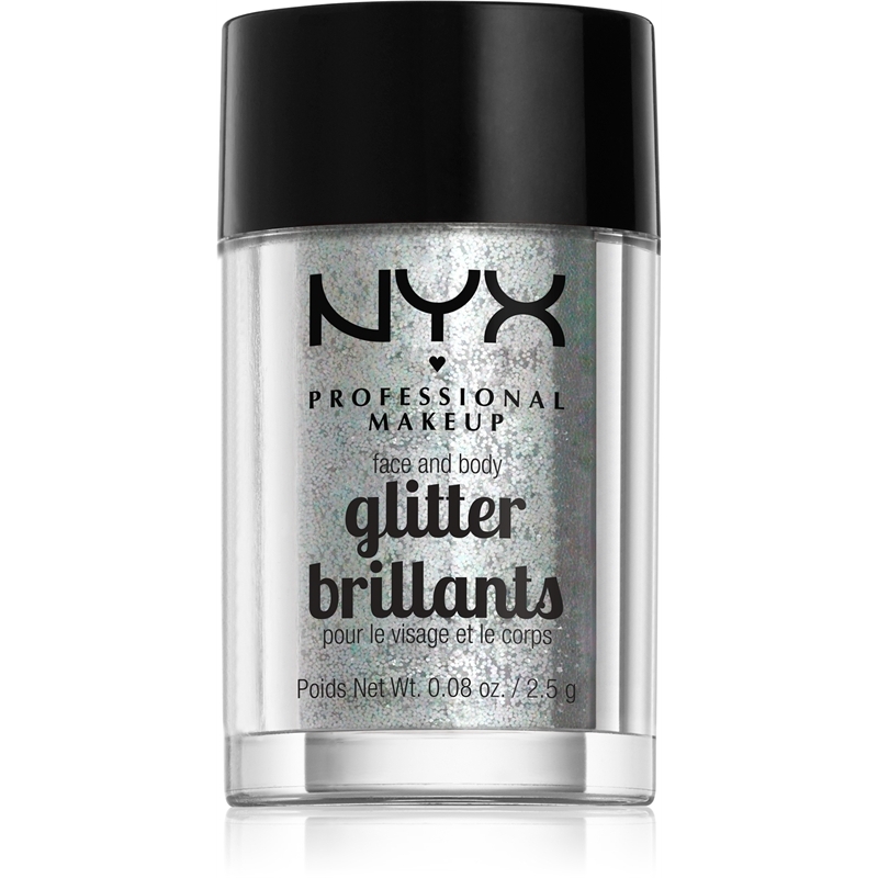 NYX Professional MakeupFace & Body Glitter Brillants glitter voor gezicht en lichaam 2,5 g
