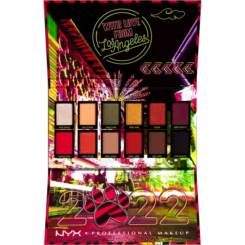 NYX Professional MakeupLunar New Year 2022 oogschaduw palette 12× 0,85 g